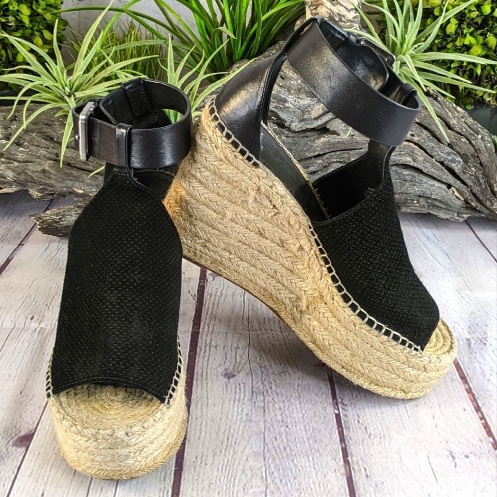 Marc Fisher Lannie Espadrille Wedge Sandals